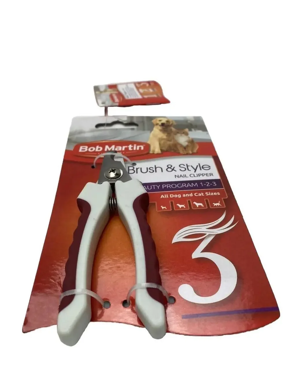 Bob Martin Dog Nail Clippers, Safe & Effective Pet Grooming Tool, New